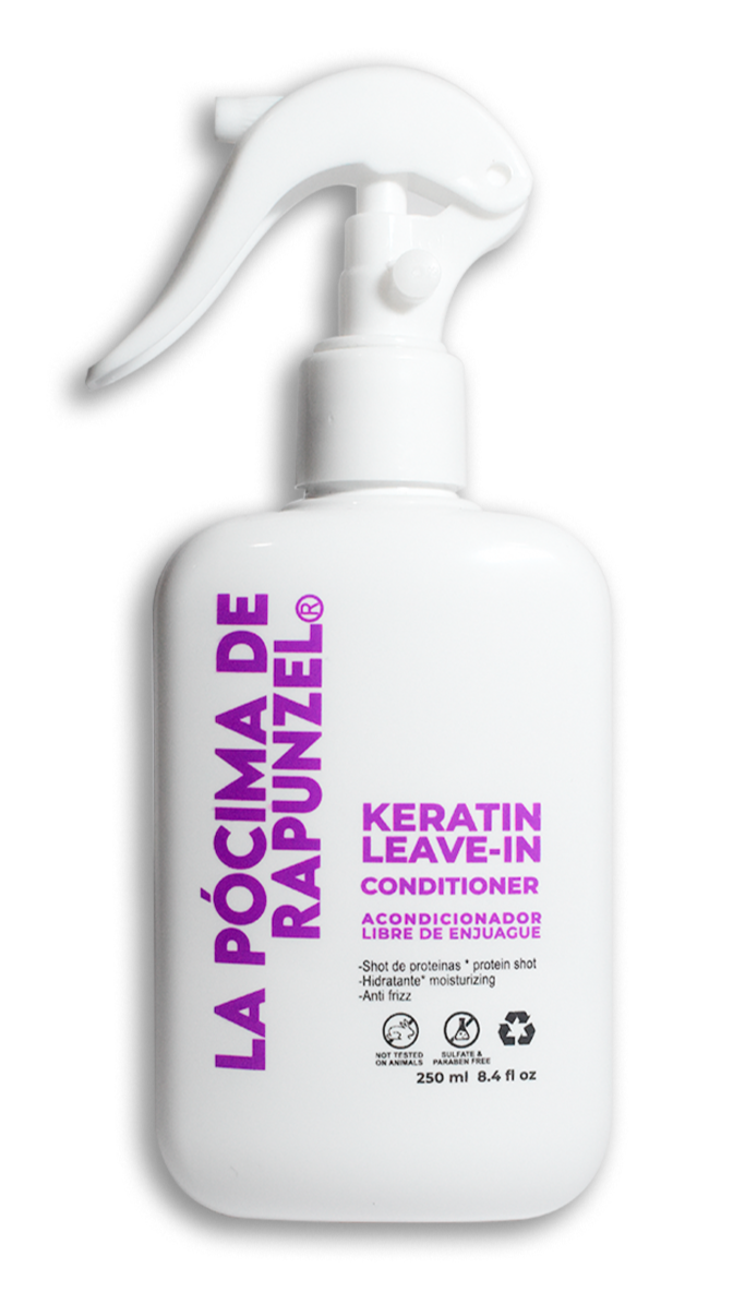 KIT CLÁSICO RAPUNZEL loción herbolaria anti-caída para mezclar con shampoo + Acondicionador Leave-In + NUTRIPEINADOR Suero p/crecimiento de pestañas