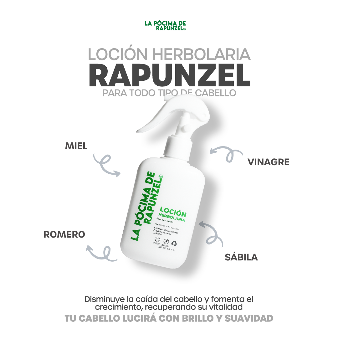 KIT SHAMPOO HIDRATANTE anti-caída p/cabello seco y loción herbolaria p/crecimiento
