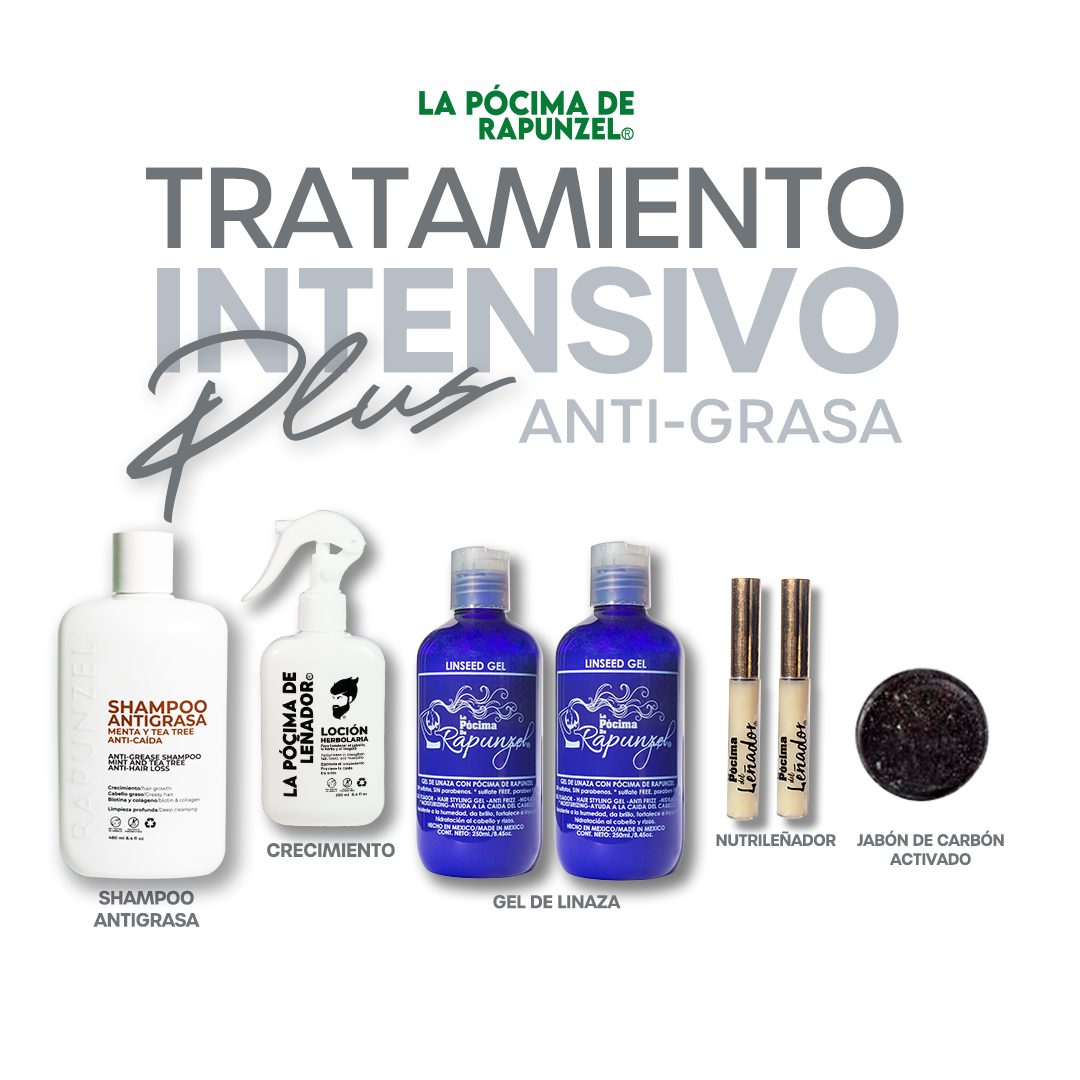Tratamiento Intensivo Plus Anti-Grasa Jabón Carbón Activado (caballero)