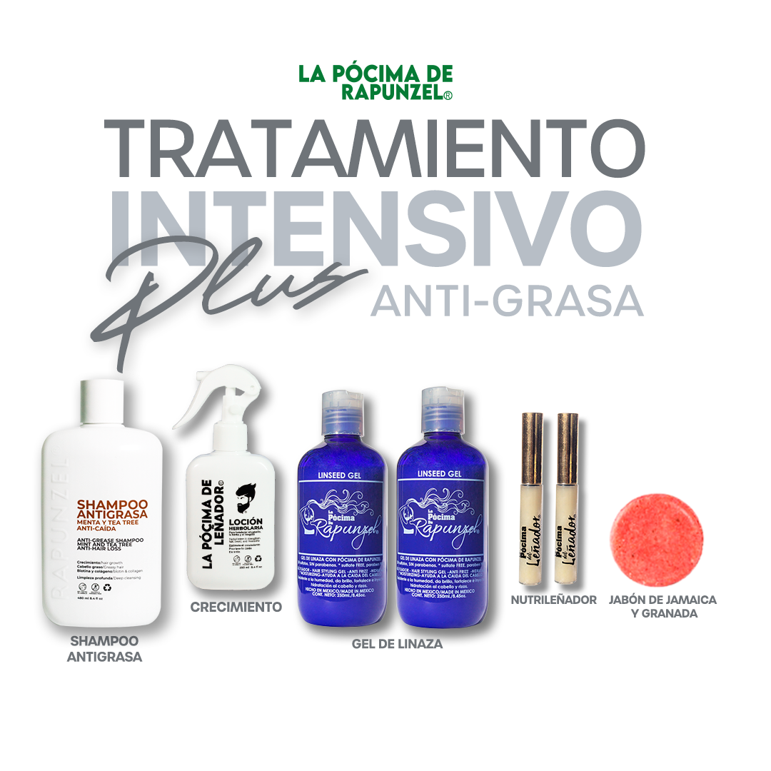 Tratamiento Intensivo Plus Anti-Grasa Jabón Granada y Jamaica (caballero)