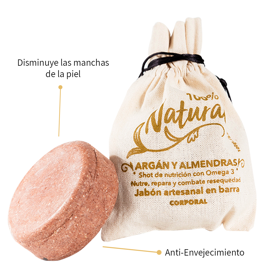 Jabón Corporal de Argán y Almendras