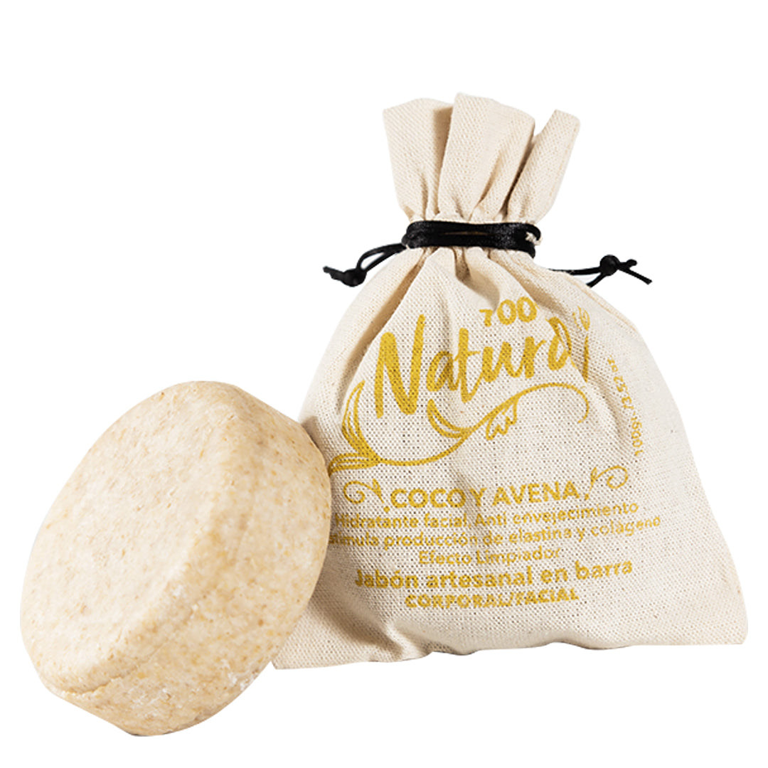 Jabón corporal de coco y avena