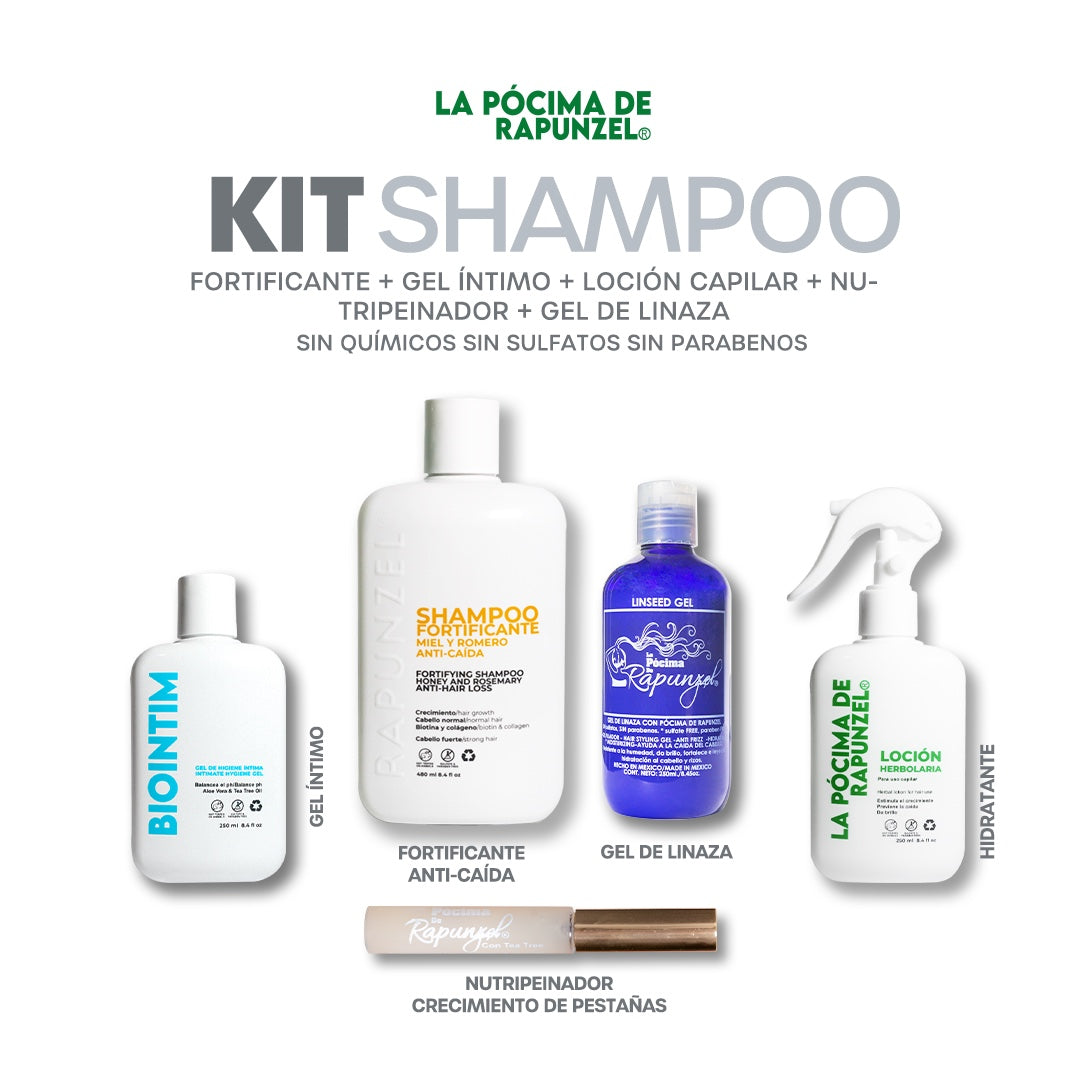 KIT SHAMPOO FORTIFICANTE + Gel Íntimo