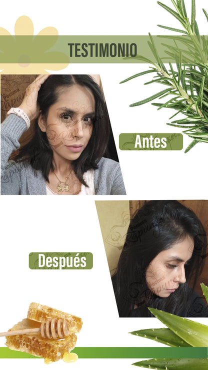 KIT SHAMPOO FORTIFICANTE anti-caída p/cabello normal +Acondicionador Leave-in y Suero para crecimiento de pestaña