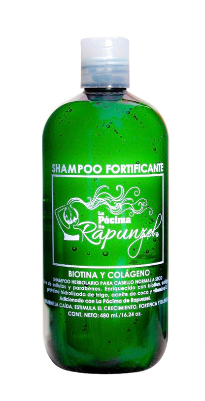 SHAMPOO FORTIFICANTE anti-caída p/cabello normal